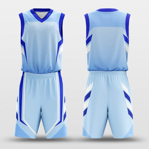 Conjunto de Camiseta y Pantalones Cortos de Baloncesto para Adultos 2026, Diseño Impreso por Transferencia de Calor, Certificado BSCI, Marca de Equipo, Uniforme Deportivo de Verano 100% - Product Image 6