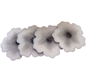 Juego de cuatro posavasos de resina redondeados, decoración de mesa y accesorios, manteles y almohadillas, posavasos de Material de la mejor calidad - Product Image 2