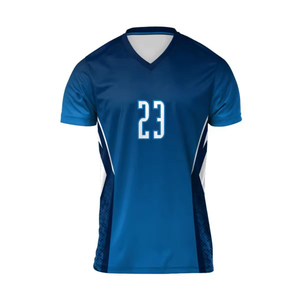 เสื้อฟุตบอลระบายอากาศได้ดีพิมพ์ดิจิตอลเสื้อเจอร์ซีย์ปรับแต่งโลโก้ได้ตามต้องการ - Product Image 2