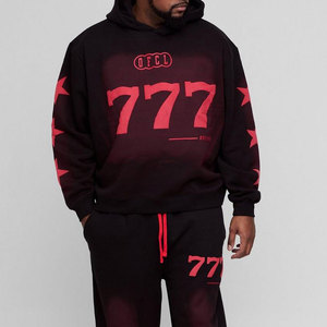 Ensemble de survêtement d'hiver pour homme, style uni, logo brodé personnalisé, respirant, léger, 100% coton, coupe-vent, séchage rapide, polaire - Product Image 4