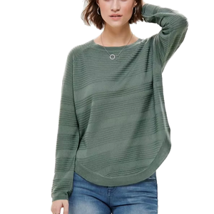 Suéter de manga larga informal de Invierno para mujer de calidad superior a la moda recién llegado prendas al por mayor prendas de punto teñidas - Product Image 1