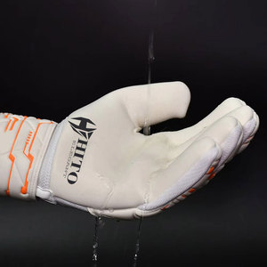 Guantes de Portero Profesionales de Nuevo Diseño, Impresión de Silicona en la Parte Posterior de la Mano y Contacto de Letax en la Palma Delantera, Correa Adjunta, Logotipo Personalizado - Product Image 5