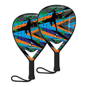 Raqueta de Pádel de Fibra de Carbono con Forma de Diamante de la Mejor Calidad, Servicio OEM Personalizable, Hecho en Pakistán - Product Image 4