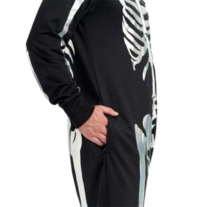 Costume Squelette Homme Confortable Et Tendance Idéal Pour Les Fêtes D'Halloween Et De Cosplay - Product Image 4