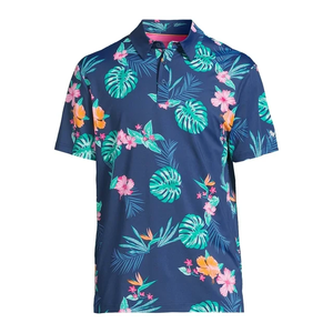 Polos de talla grande estampados cómodos y de lujo para hombre, precio al por mayor, polos informales de talla personalizada para hombre de Bangladesh - Product Image 4