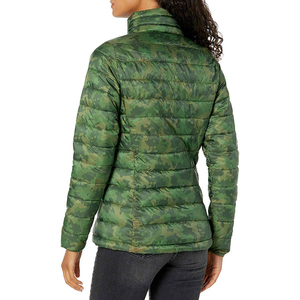 Chaqueta Acolchada de Alta Calidad al por Mayor con Impresión Personalizada de su Logotipo, Chaqueta de Invierno con Capucha Acolchada y Transpirable de Nailon para Mujer - Product Image 5