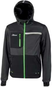 Felpa Galaxy Color Gris/Verde Talla L - Product Image 1