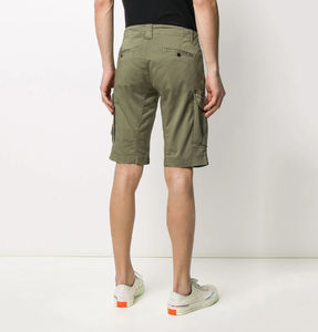 Wholesale <b>Men's</b> 100% Cotton Eco-Friendly Casual Cargo <b>Shorts</b> Comfort <b>Elastic</b> <b>Waistband</b> Quick Dry Waterproof Summer Two Side - Product Image 4