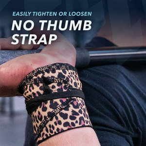 Dernier Poignet Élastique Personnalisé Unique Style Tropical Fitness Gym Support Personnalisé Boxe Impression - Product Image 5