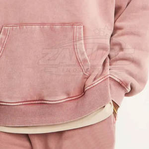 Sweat-shirts à capuche délavés à l'acide pour hommes, design personnalisé, vente en gros, basiques, meilleure qualité, prix abordable, respirants - Product Image 6