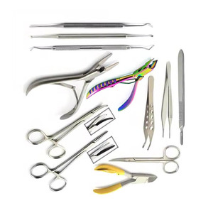 Kit Profesional Manual de Podología con 12 Instrumentos para Podólogo y Pedicura, Juego de Instrumentos de Acero Inoxidable - Product Image 2