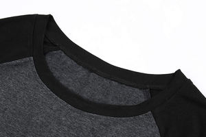 T-shirt de sécurité réfléchissant haute visibilité personnalisé à manches longues 100 % coton respirant pour hommes, vêtements de travail de construction 2025 - Product Image 4