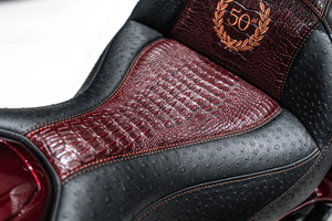 Motocyclette de luxe Goldwing 50e anniversaire 2025 avec boîte de vitesses manuelle, transmission arrière, sièges confortables de qualité supérieure et extérieur rouge - Product Image 4