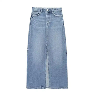 Cómodos pantalones vaqueros de uso diario para mujer de primera calidad, pantalones vaqueros de cintura alta, ajustados, rasgados, de pierna ancha, elásticos, planos, elegantes, informales, de invierno - Product Image 1