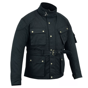 ชุดผ้าคอร์ดูรากันน้ำระบายอากาศได้ดีชุดผ้าคอตตอนเคลือบ6กระเป๋าสำหรับรถจักรยานยนต์ขนาดพลัสไซส์ออกแบบได้ตามที่ต้องการ - Product Image 2