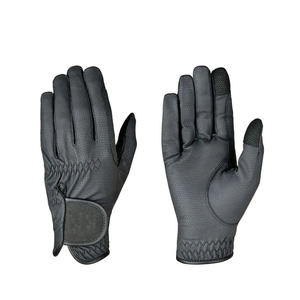 Gants d'équitation pour hommes en cuir véritable personnalisables, toutes tailles, avec option de logo pour la vente en gros avec OEM ODM - Product Image 2