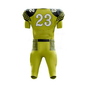 Sublimación personalizada Uniformes de fútbol americano Nuevo diseño de tallas para jóvenes con tallas grandes para jugadores jóvenes y adultos - Product Image 3