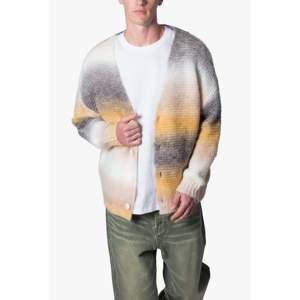 Cardigan en tricot dégradé - Multicolore 60% Laine 40% Viscose Coupe Standard - Product Image 1