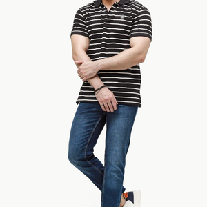 Polo de gimnasio para hombre, algodón, bordado, estampado, cuello de hombre, camiseta Polo informal de talla grande para hombre - Product Image 1