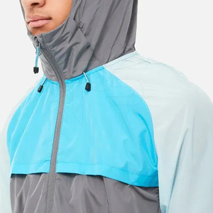 Light Weight Summer Men Windbreaker Short Sets Breathable High Street Style Polyester/Nylon OEM Service - Product Image 5