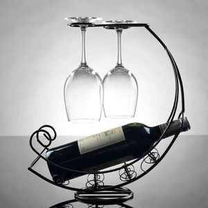 Présentoir à vin en métal personnalisé Derniers arrivages Porte-bouteille de vin au design victorien Article décoratif Vente en gros Meilleur prix - Product Image 1