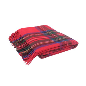 Manta a rayas Royal Stewart suave de gran venta de fabricante indio, nuevo diseño tejido para la temporada de otoño mexicana para dormitorio - Product Image 6