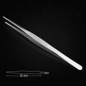 Pinzas de Acero Inoxidable Alemanas de 15 cm, Instrumentos Quirúrgicos Dentales Serrados, Reutilizables, Médicos - Product Image 3