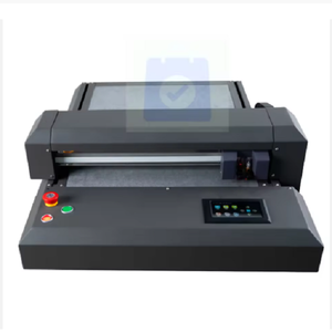 เครื่องตัดฉลากแบบใบมีดคู่รุ่นใหม่ A3 พร้อมมอเตอร์เซอร์โว เครื่องตัดสติกเกอร์อัตโนมัติ AC 220V 150W - Product Image 1