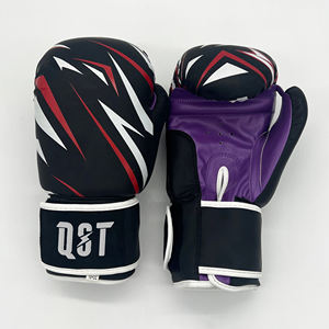 Meilleure vente Gant d'entraînement de boxe Gants de combat de boxe rembourrés en mousse cuir de vachette doré Gants de boxe de poinçonnage personnalisés - Product Image 2