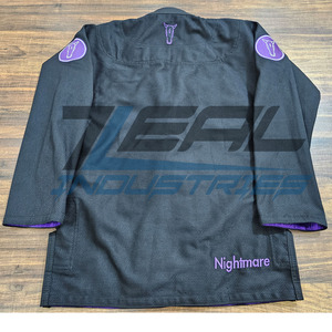 Personnalisé jiu jitsu gi kimono 100% coton 450 gsm perle armure veste 10oz ripstop sergé coton pantalon personnalisé bjj gi fabriqué au Pakistan - Product Image 4