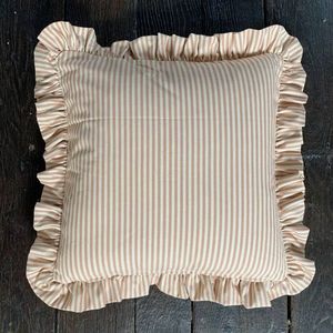 Textiles para el hogar de algodón orgánico 100% incluye fundas de almohada y cojines estampados, algodón rojo sostenible tejido - Product Image 6