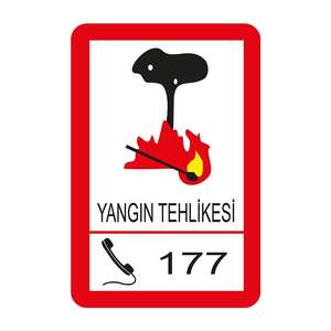 Señal de Peligro de Incendio B-42, Señal de Advertencia de Tráfico de Acero Reflectante, Señal de Seguridad para Uso en Exteriores, Versión Solar Disponible - Product Image 1