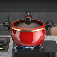 Ustensiles de cuisine polyvalents Nouvelle arrivée Micro autocuiseur antiadhésif en aluminium pour divers poêles