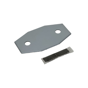 Placa de remodelación de dos agujeros moderna, Escudo de bañera para uso en el baño, juego de accesorios de baño - Product Image 1