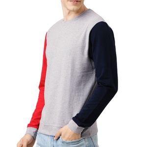 เสื้อกันหนาวแขนยาวสำหรับผู้ชาย, สินค้ามาใหม่เสื้อสเวตเชิ้ตสไตล์สตรีทแวร์สีล้วนสำหรับฤดูหนาว - Product Image 3