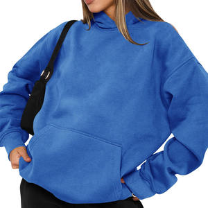 Increíble estilo Sudadera con capucha Casual Streetwear Drop Shoulder Figuras Transpirable Ecológico Sudaderas con capucha de punto para mujer - Product Image 1
