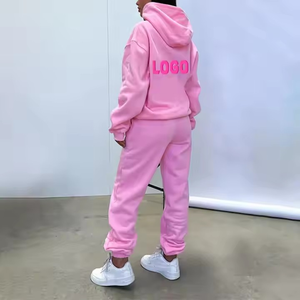 Chándales cortavientos de dos piezas con cremallera para mujer con impresión de logotipo personalizado del fabricante superior para invierno Crea tu propio estilo-OEM - Product Image 5