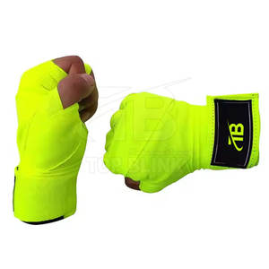 Envolturas de mano de boxeo profesional de alta calidad para entrenamiento de gimnasia y combate de alto soporte - Product Image 6