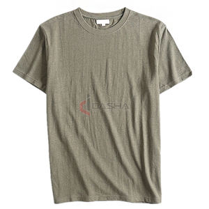 เสื้อยืดแขนสั้นสำหรับผู้ชาย2025ออกแบบได้ตามที่ต้องการเสื้อยืดผ้าฝ้าย100% ดีไซน์ใหม่ทรงโอเวอร์ไซส์เข้ารูป MOQ ต่ำ - Product Image 5