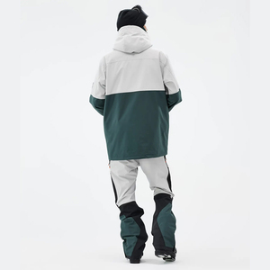 2025 hommes gris clair/noir/foncé atlantique Snowboard Ski combinaison imperméable extérieur hiver veste chauffée grande taille imprimé - Product Image 2