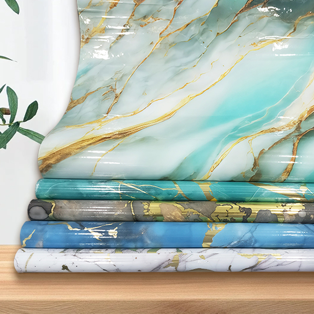Wall Decor Murals Wallpapers Self Adhesive Rolls Contact Paper for Kitchen Cabinets