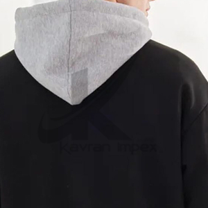 Fabricantes de ropa de aduana sudaderas con capucha sudaderas unisex telas personalizadas Puff estampado Sudadera con capucha hombres - Product Image 6