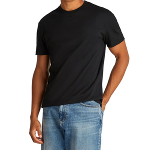 เสื้อยืดคอกลมเปิดไหล่สำหรับผู้ชายผ้าฝ้าย100% โอเวอร์ไซส์2025ออกแบบได้ตามต้องการ - Product Image 2