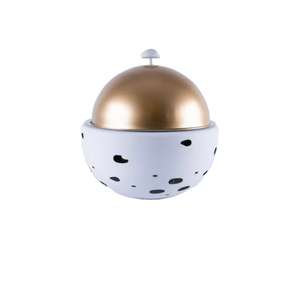 Juego de Ollas de Acero Inoxidable con Incrustaciones de Nácar, Calentador de Comida, Diseño Bohemio, Utensilios de Cocina Duraderos y Ecológicos - Product Image 4