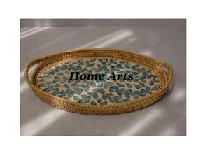 Bandeja para servir comida de madera de último diseño con calidad superior Bandeja para servir chocolates de tamaño personalizado a la venta - Product Image 6