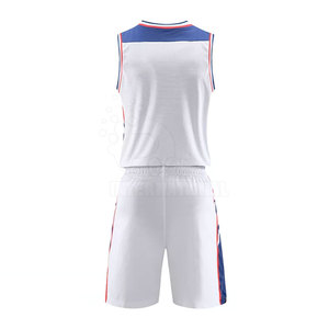 Uniforme de basket-ball sans manches, uniforme de basket-ball avec Logo personnalisé imprimé, vente en gros - Product Image 2