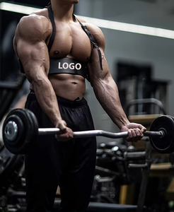 2026 Bodybuilding Heavy Duty Arm Blaster Body Building Bomber Bicep Curl Triceps Arm Blaster para Hombres y Mujeres con Logotipo Personalizado - Product Image 2