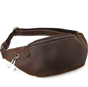 Riñonera de cuero personalizada para hombre y mujer para uso en exteriores Riñonera de alta calidad - Product Image 1