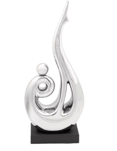 Aluminio fundido oro acabado Metal artesanía creativa decorativa Metal adornos decoración del hogar vajilla escultura - Product Image 5