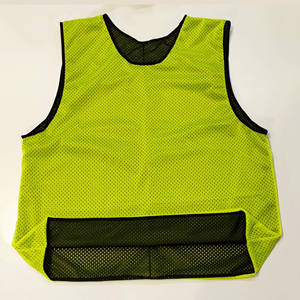 Maillots d'entraînement de football légers sans manches, impression par sublimation, logo frontal, pour entraînement en extérieur - Product Image 4